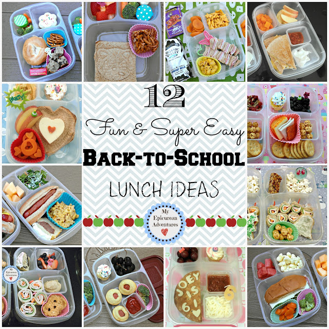 12 Super Fun and Easy Back-To-School Lunch Ideas - My Epicurean Adventures