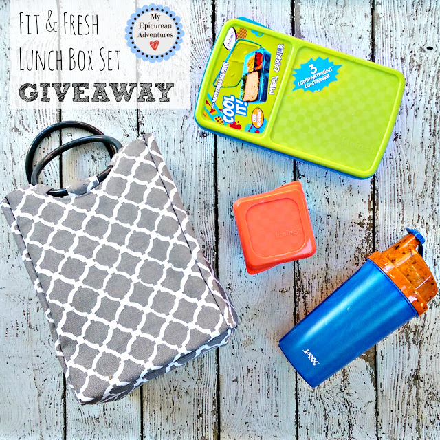 Fit & Fresh Lunch Box Set Review and Giveaway - My Epicurean Adventures